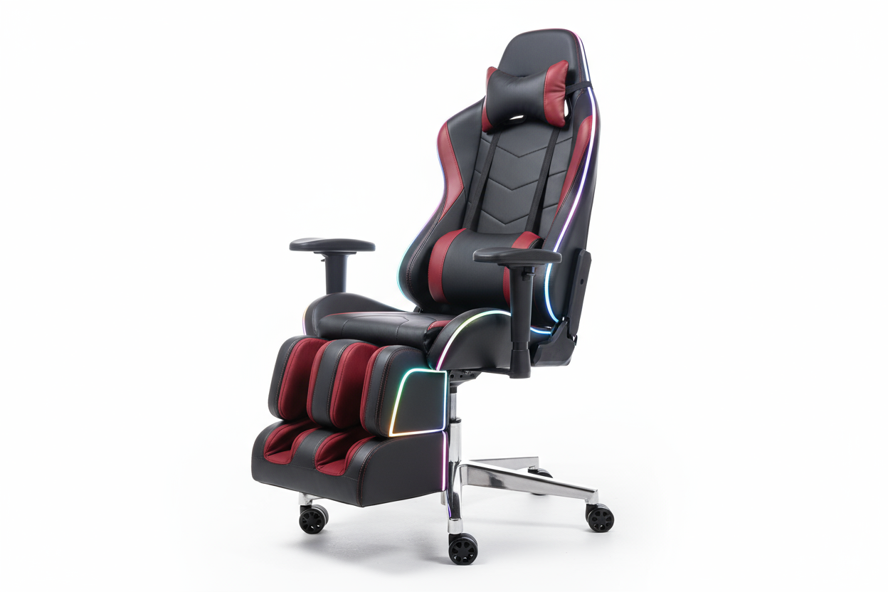 luxury massage gaming chair