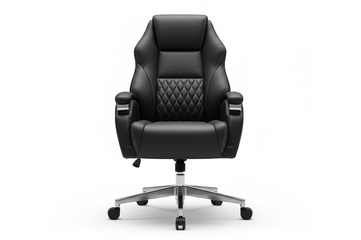 luxury big and tall leather gaming chair 