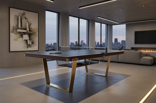 luxury high end modern table tennis table