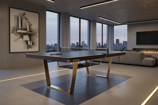 luxury high end modern table tennis table